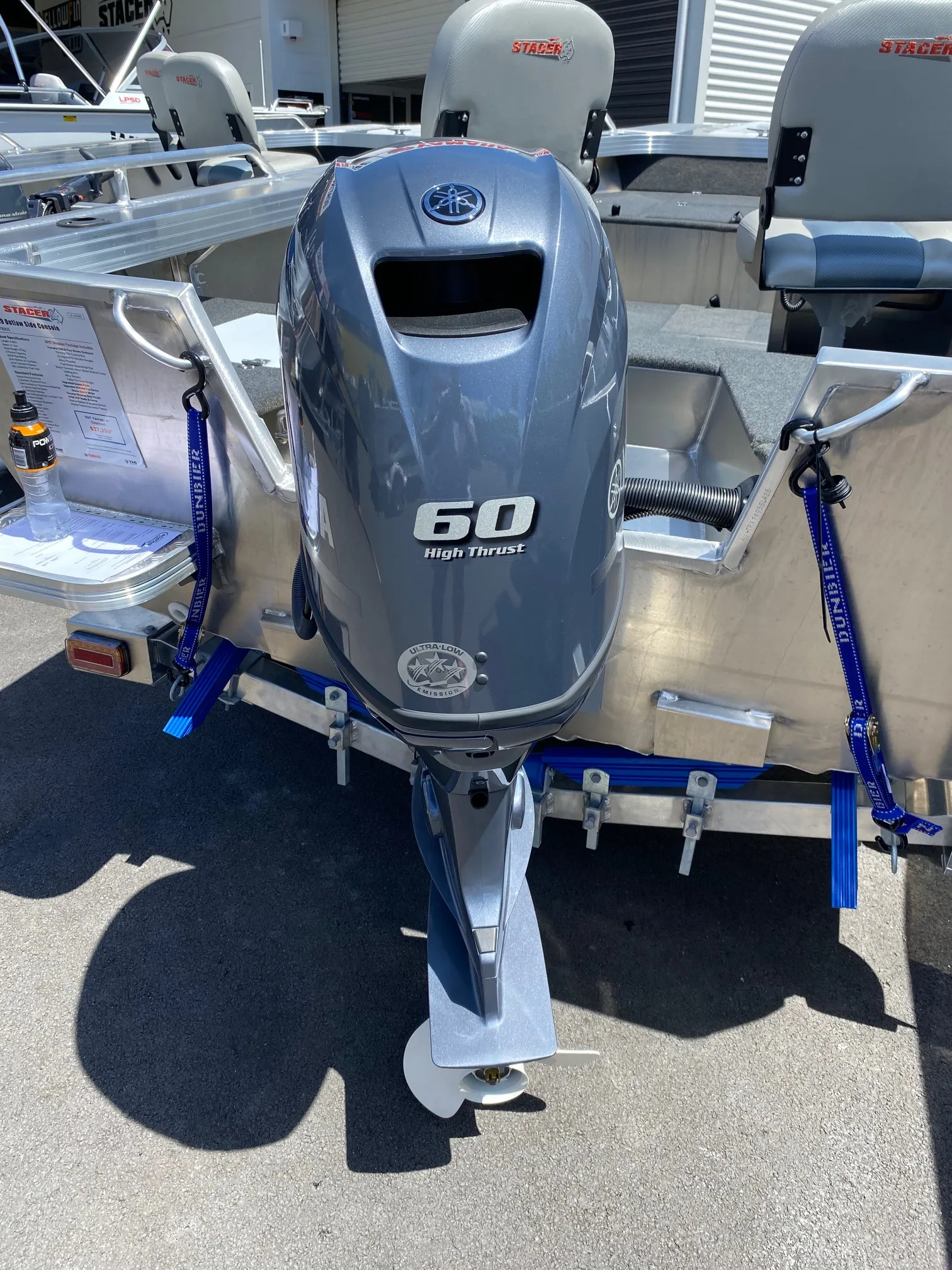 Stacer Outlaw on the water